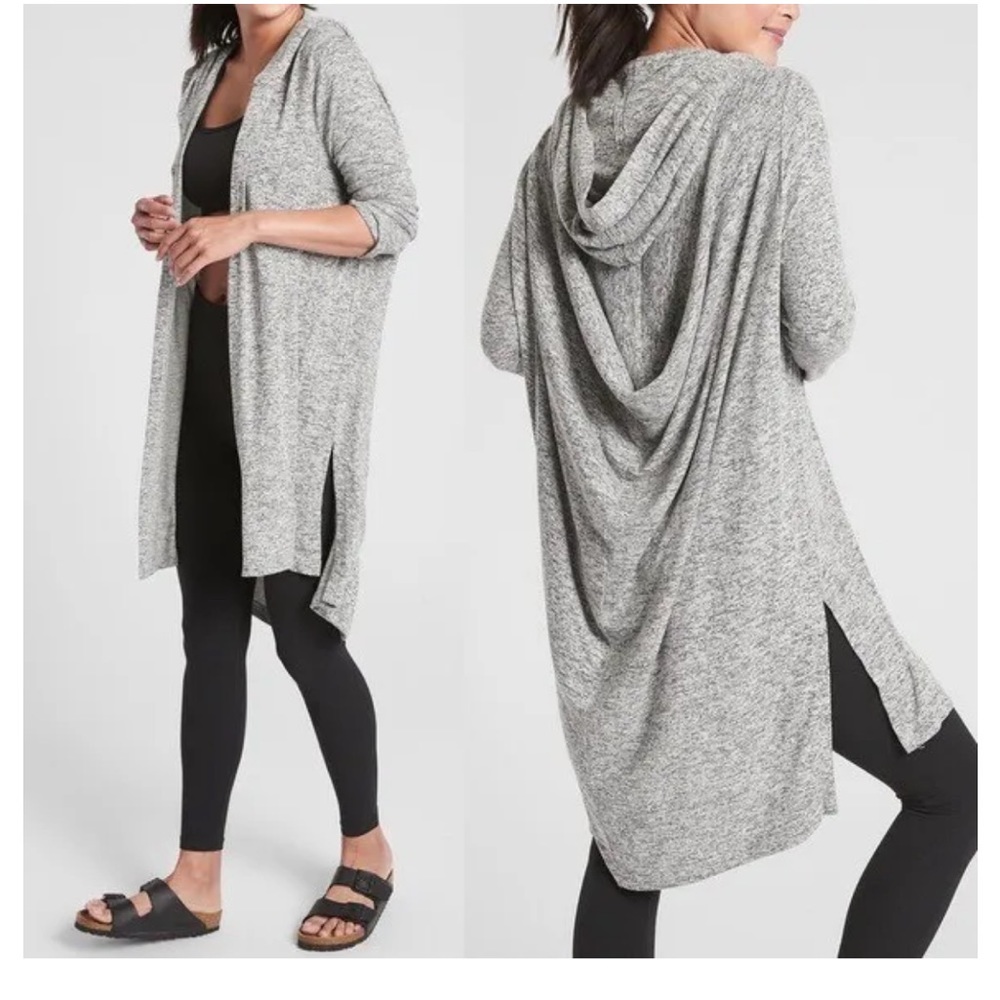 Athleta hooded sweater size small